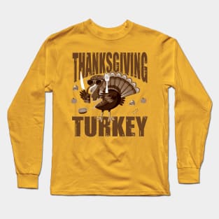 thanksgiving turkey Long Sleeve T-Shirt